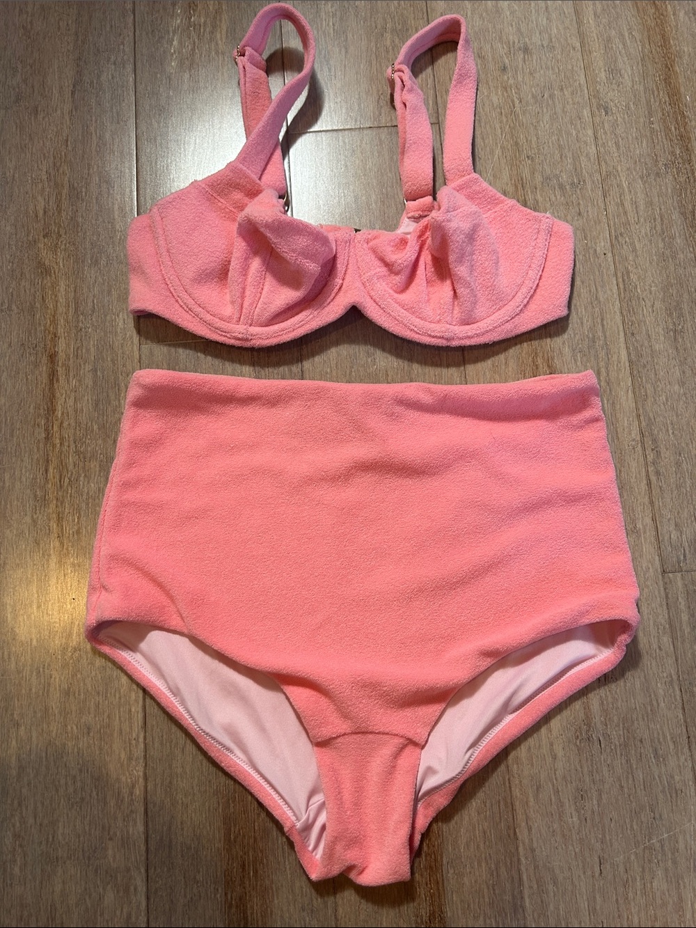 Victoria’s Secret Light Pink Top and Bottom Soft/ bikini set/ underwear set